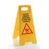 Csúszásveszély figyelmeztető tábla, HENDI, 300x460x(H)615mm