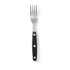 Steak villa - 6 db, HENDI, Profi Termékcsalád, Fekete, 6 db., (L)200mm