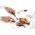 Steak villa - 6 db, HENDI, Profi Termékcsalád, Fekete, 6 db., (L)200mm