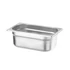 GN edény 1/4, HENDI, Budget Termékcsalád, GN 1/4, 2,8L, 265x162x(H)100mm