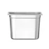 GN edény 1/4, HENDI, Budget Termékcsalád, GN 1/4, 5,5L, 265x162x(H)200mm