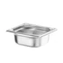GN edény 1/6, HENDI, Kitchen Termékcsalád, GN 1/6, 1L, (H)65mm