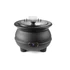 Leves melegentartó, HENDI, 8L, 230V/450W, ⌀370x(H)316mm