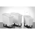 Alapanyag tároló kocsi, AmerBox, 62L, 345x720x(H)570mm